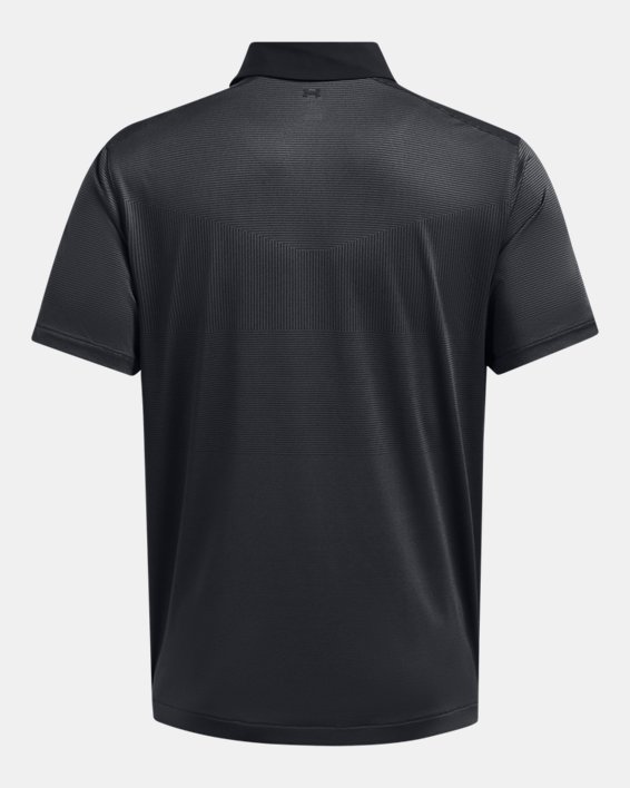 เสื้อโปโล UA Tour Tips Jacquard สำหรับผู้ชาย in Black image number 1